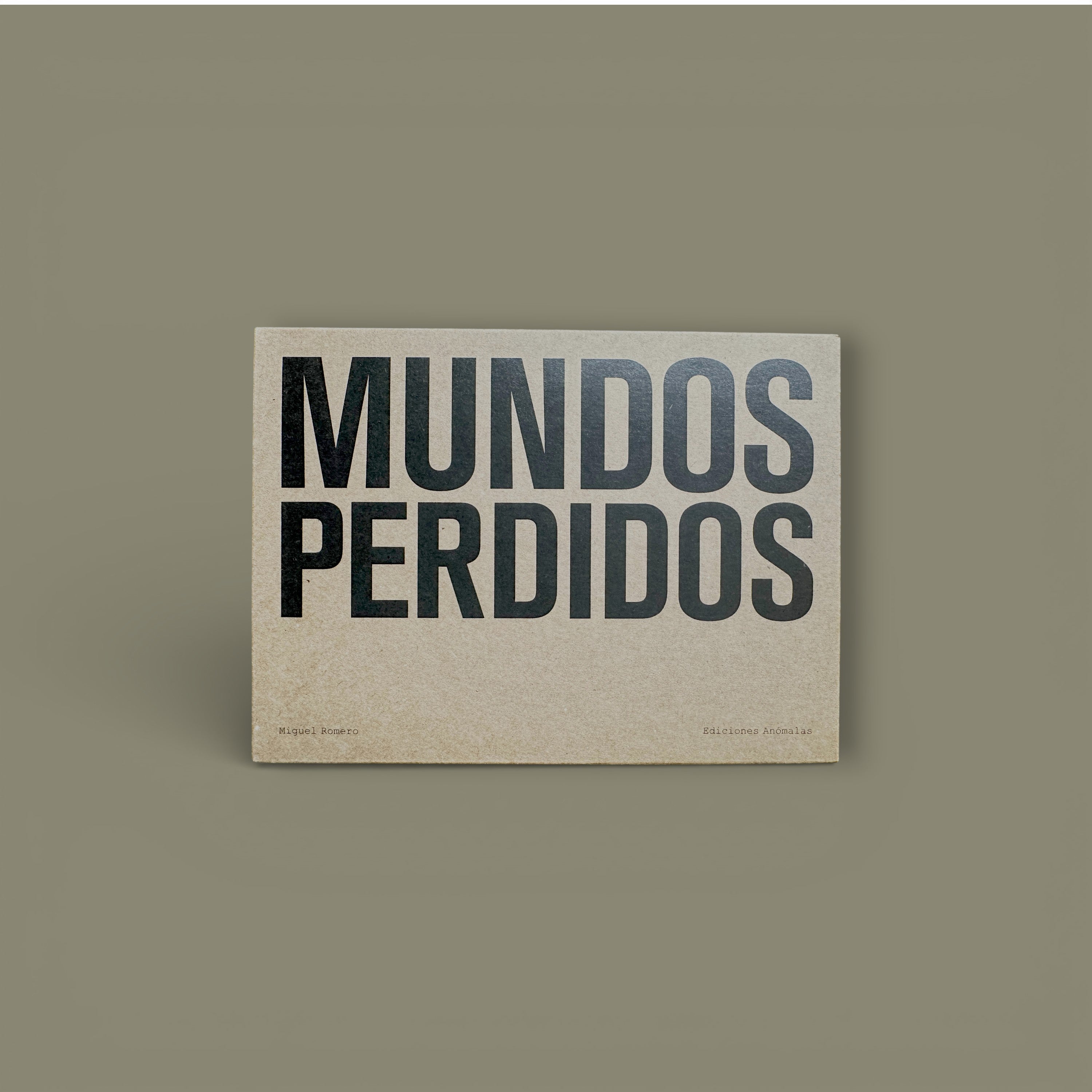 Mundos perdidos — Miguel Romero *firmado (carpeta con diez obras originales)