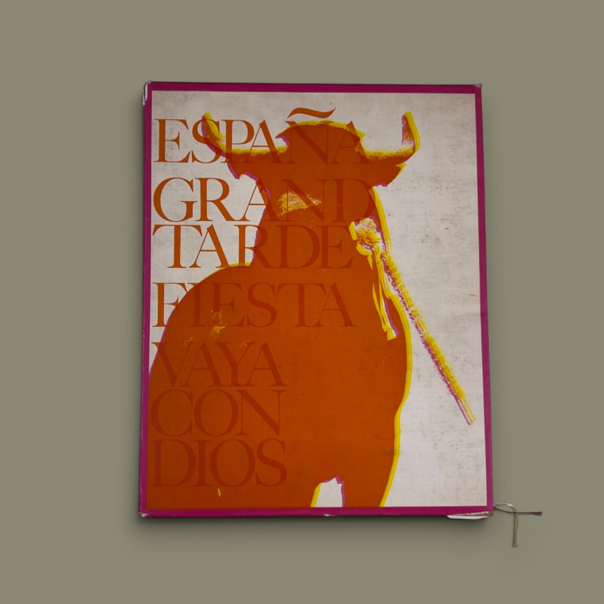 ESPAÑA GRAND TARDE, FIESTA, VAYA CON DIOS — Ikko Narahara — Kyuryudo — 1969