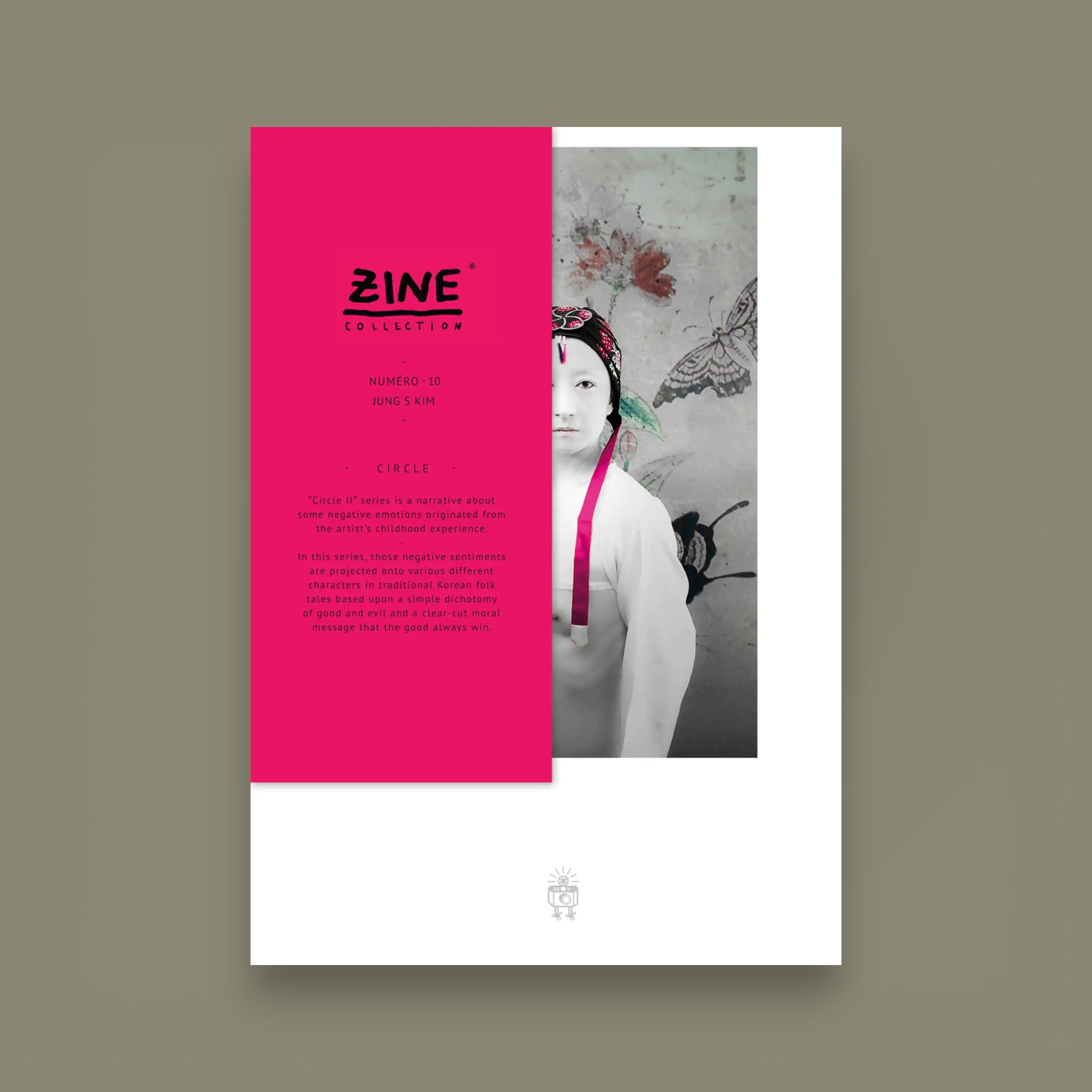 Circle II — Jung S Kim, Zine Collection N°10, 2013, Limited Edition of 250 + signed print, Editions Bessard
