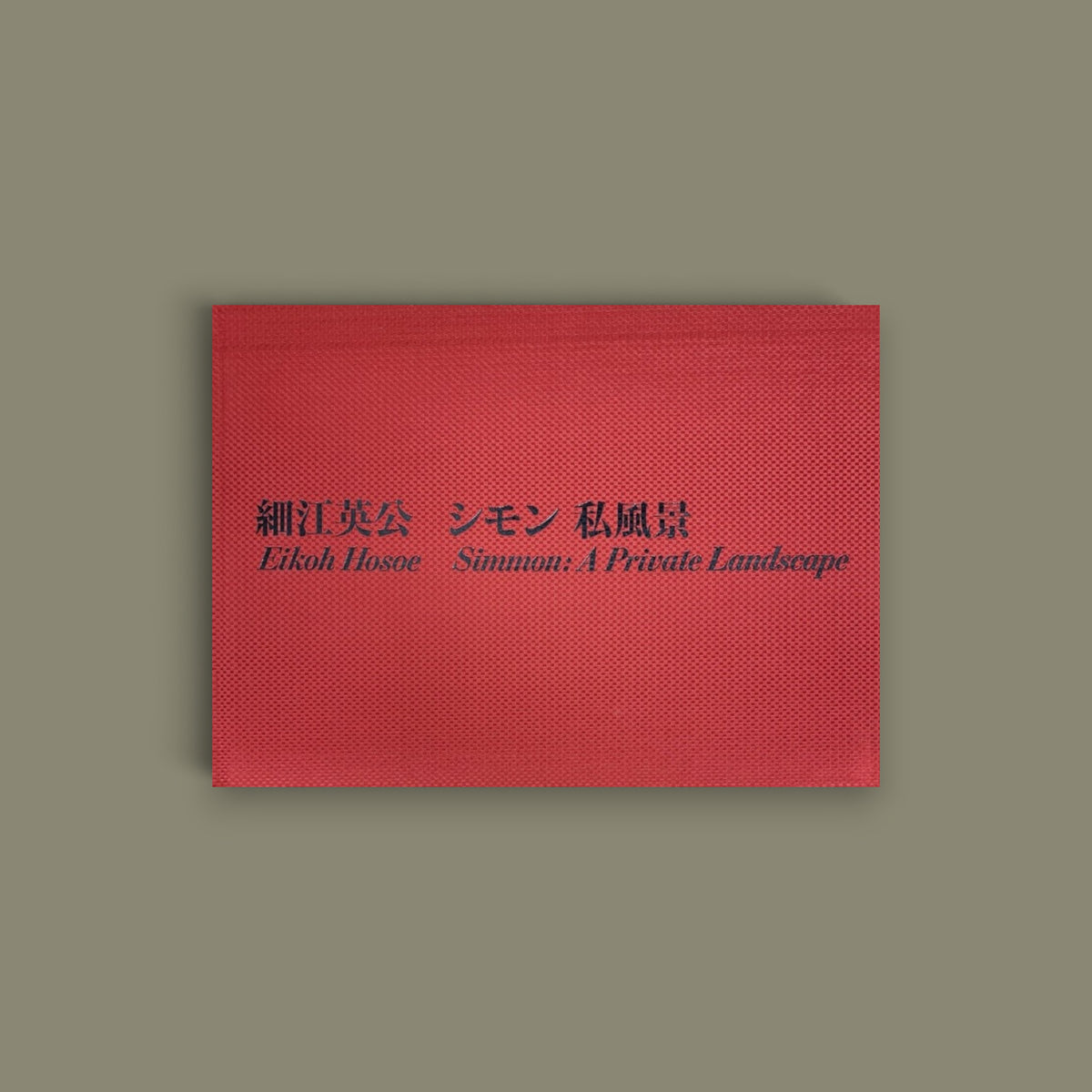 Simmon: A Private Landscape — Eikoh Hosoe — Akio Nagasawa Publishing — 2012