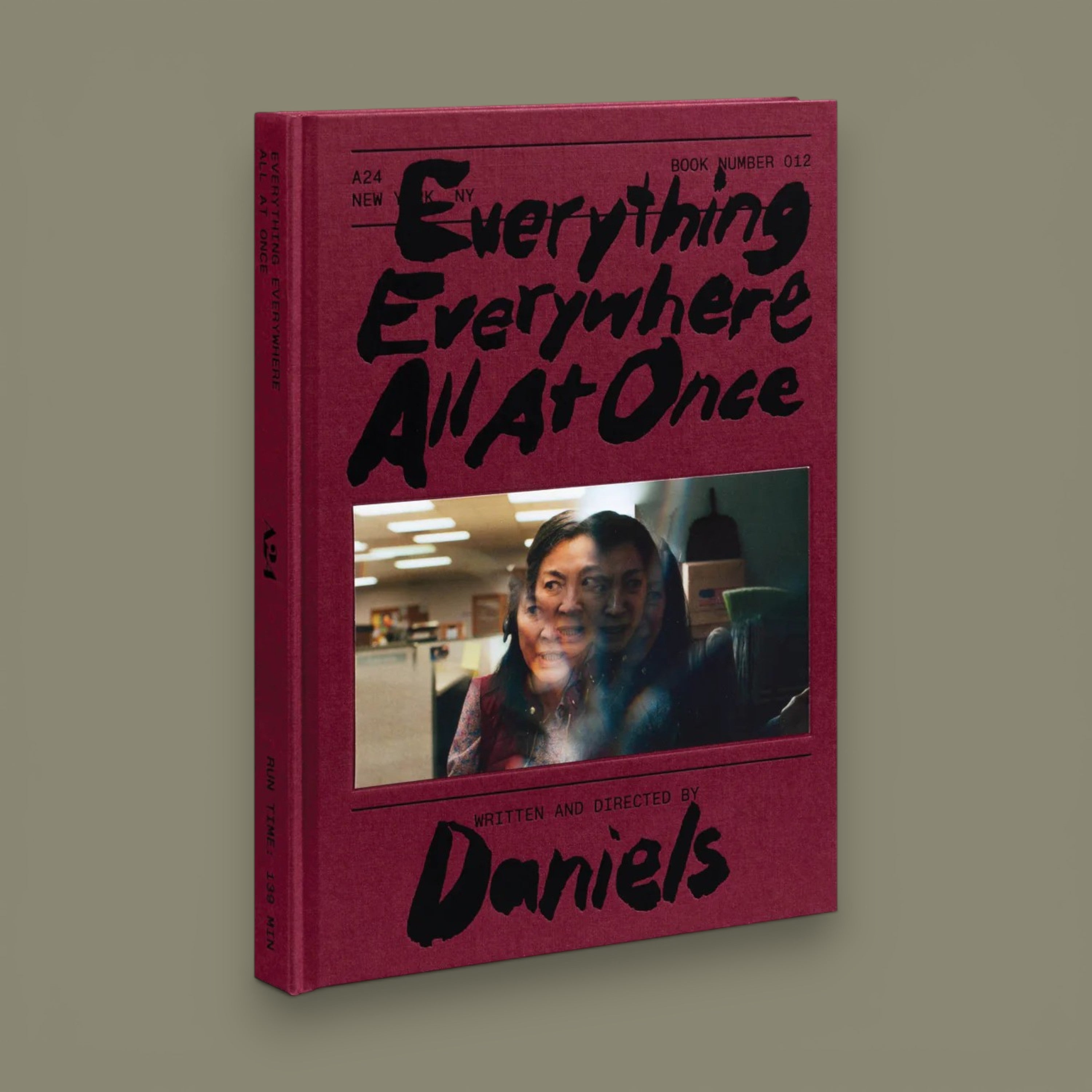 Everything Everywhere All at Once Screenplay Book — Daniel Kwan & Daniel Scheinert, A24, 2024