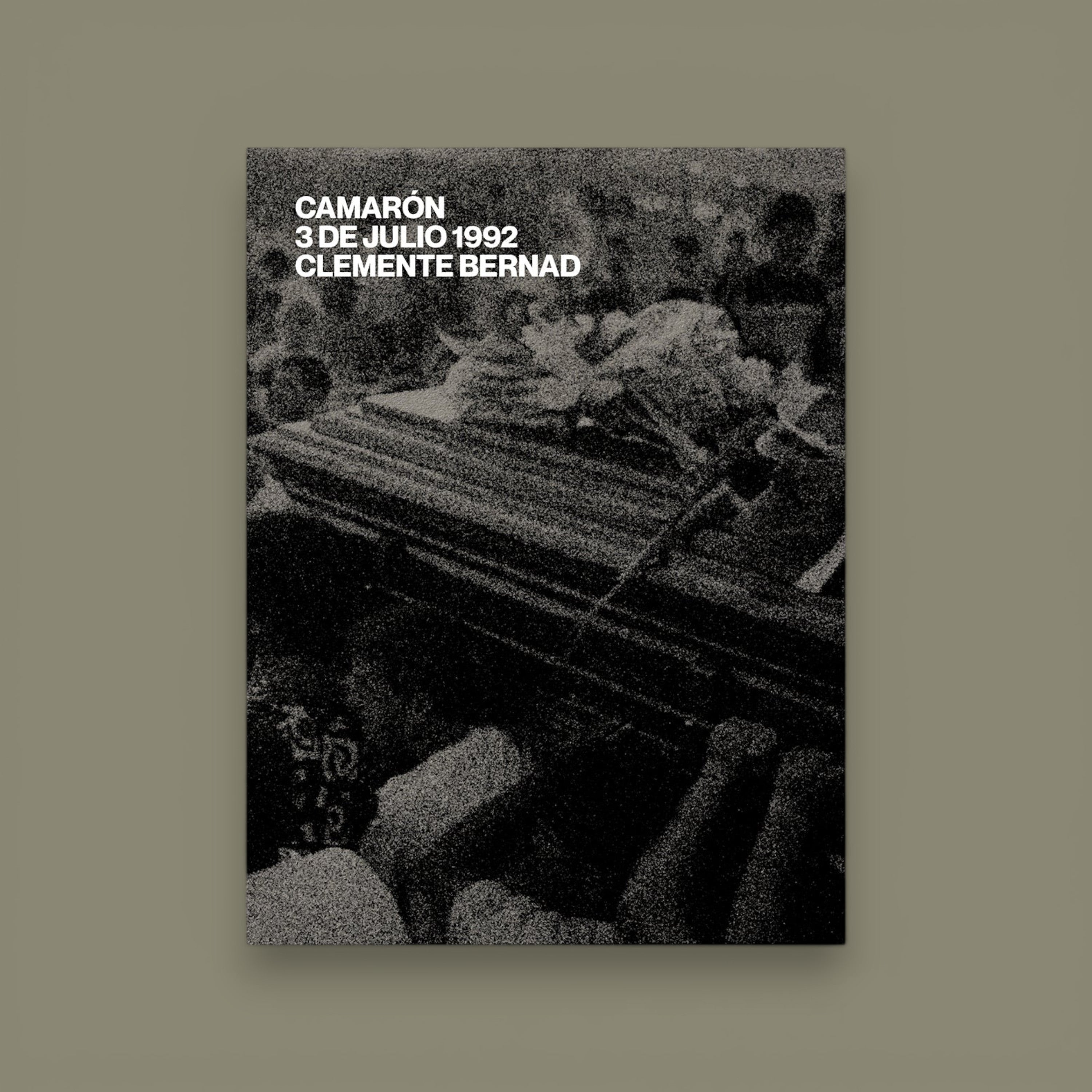 Camarón 3 de julio 1992 — Clemente Bernad, Ediciones Ojo de Buey, 2023 (2nd edition)