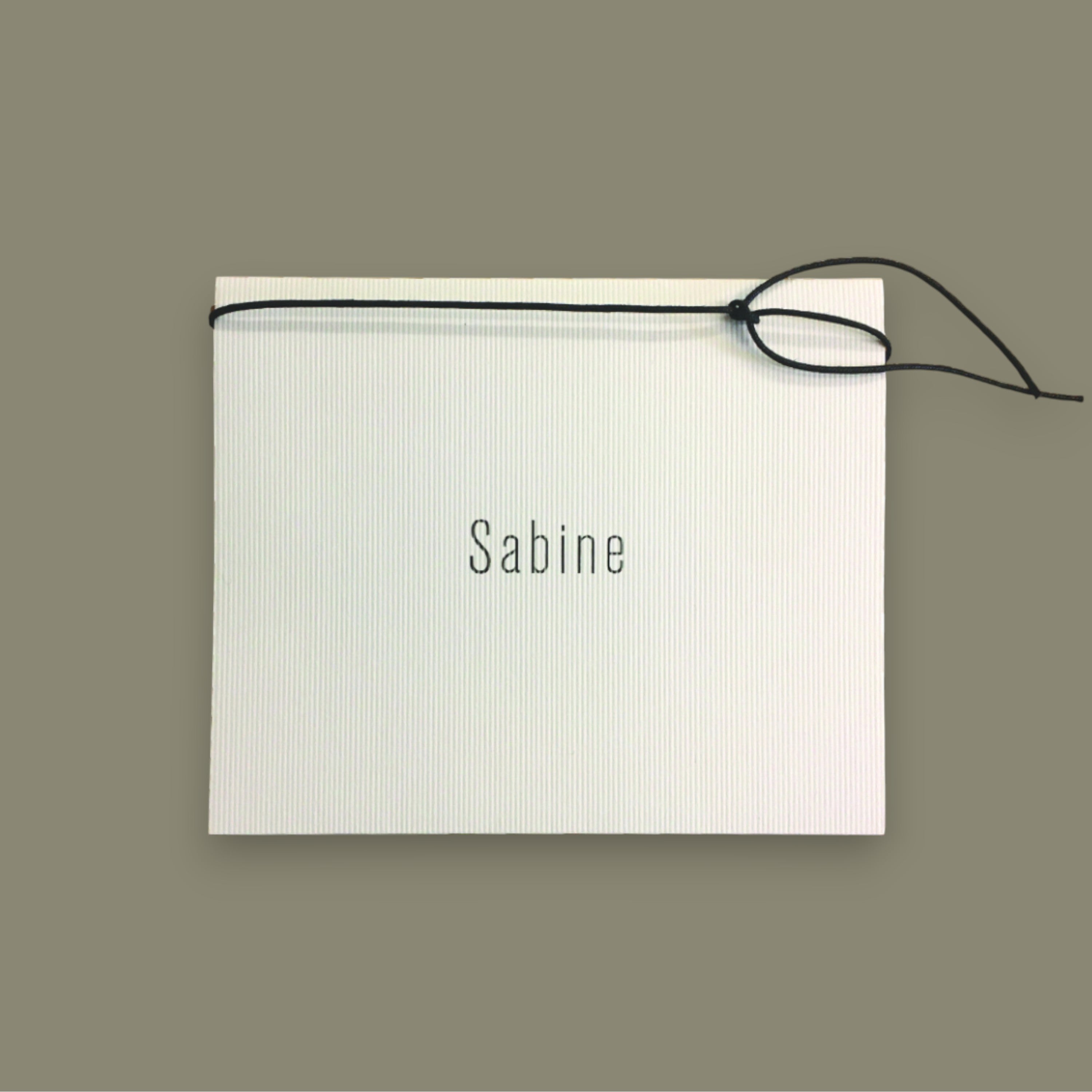 Sabine (Version française) — Jacob Aue Sobol — Signed, Polka