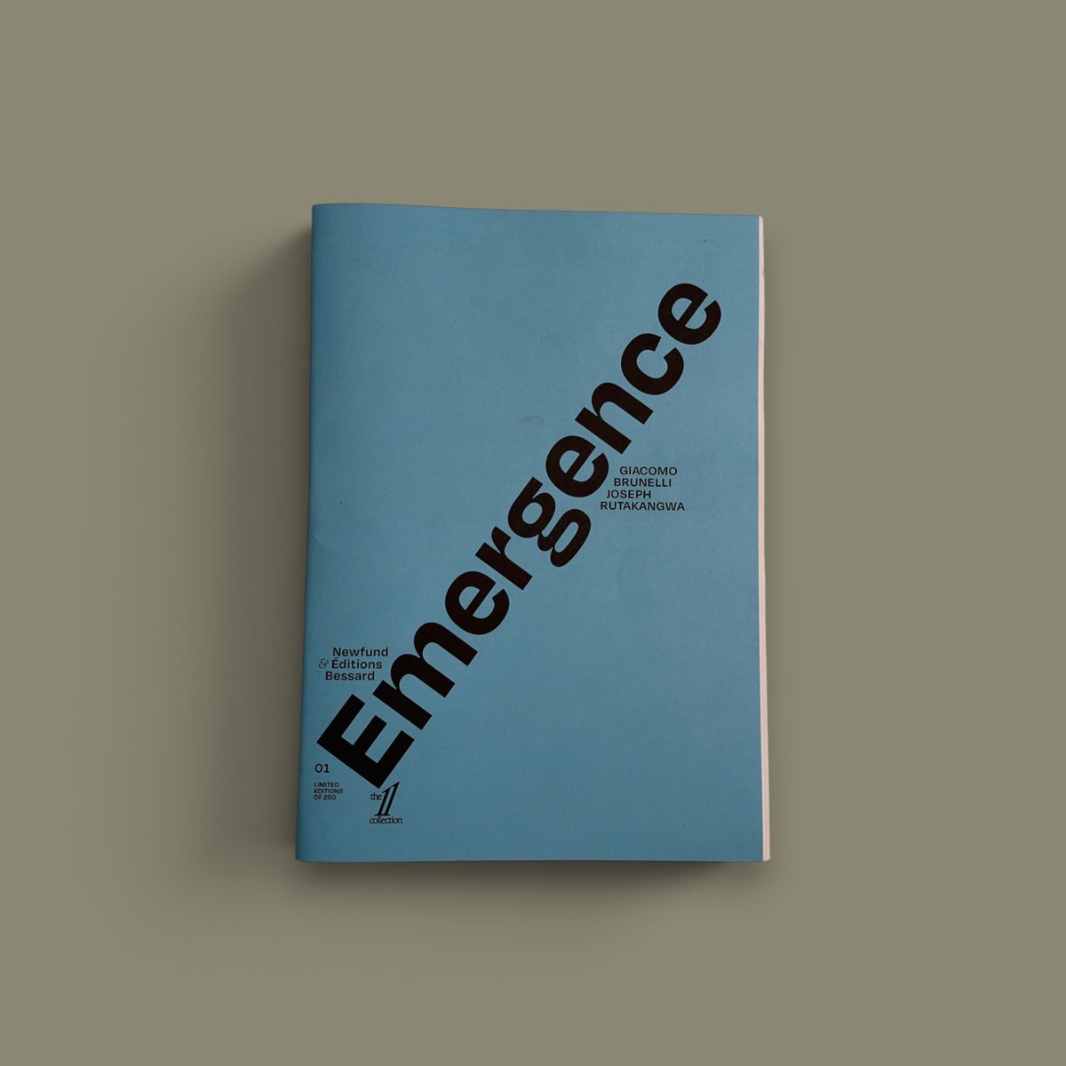 Emergence — Giacomo Brunelli & Joseph Rutakangwa — Éditions Bessard — 2025