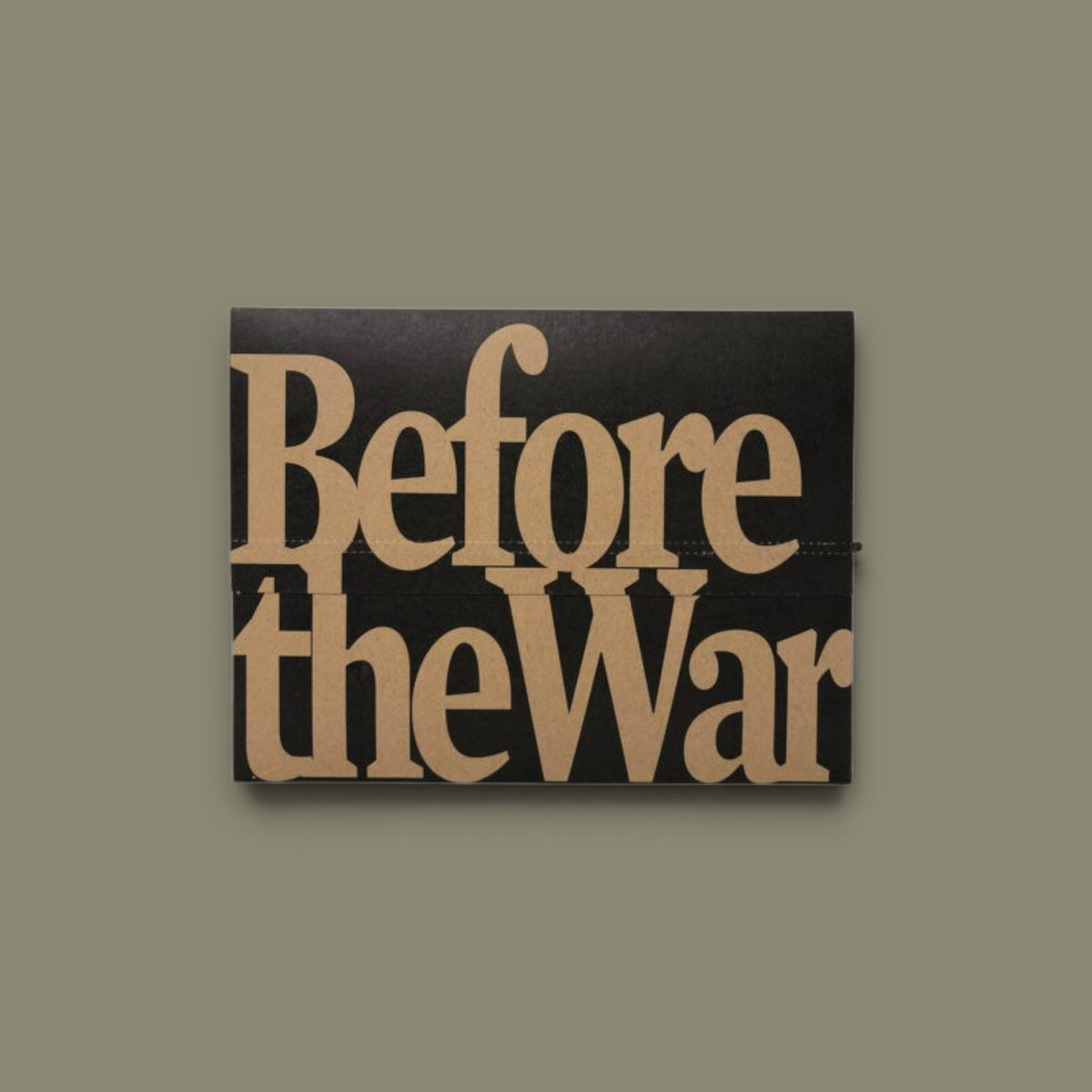 Before the War — Alejandro Cartagena — Second Edition