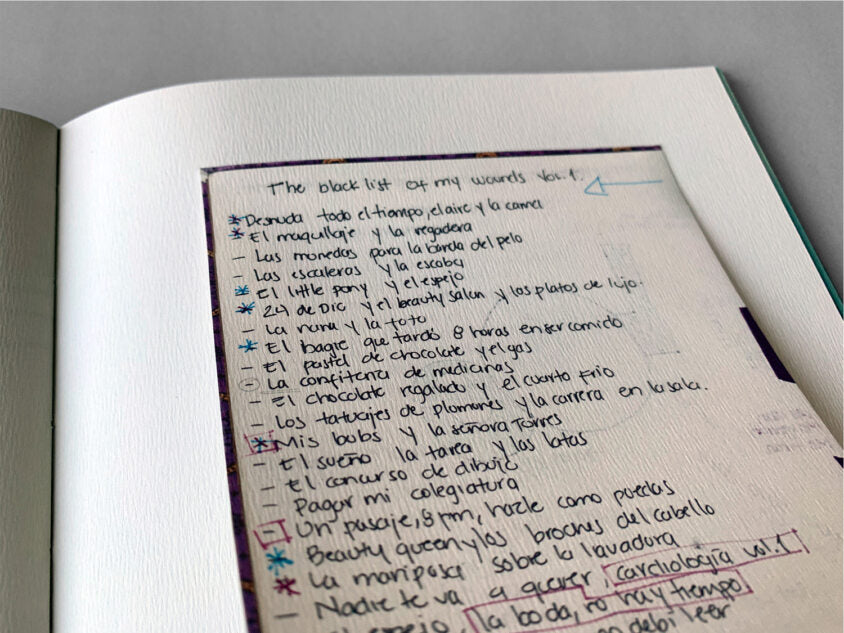 The Three Corners of the Ocean — Claudia López Ortega, Dienacht edition of 500, 2021