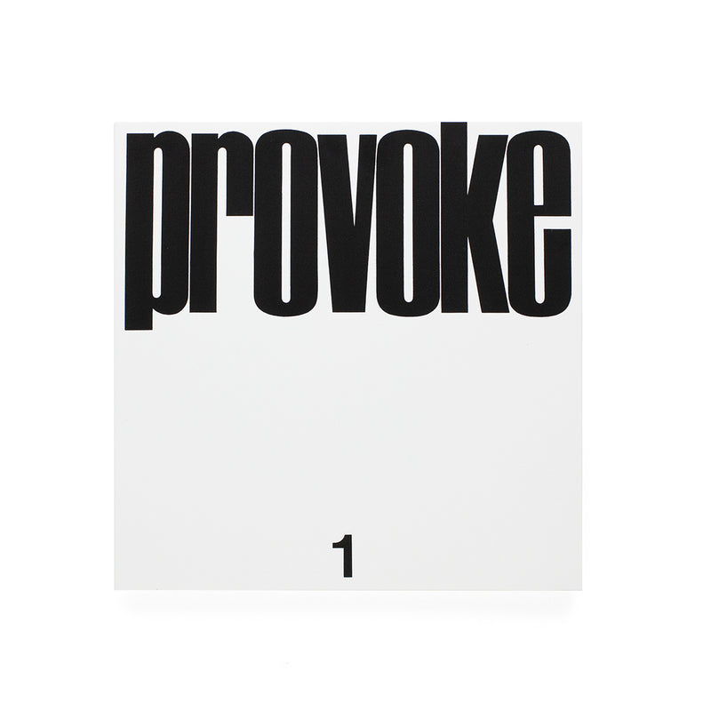 PROVOKE : Réimpression complète de 3 volumes — Koji Taki, Takuma Nakahira, Yutaka Takanashi, Takahiko Okada, Daido Moriyama