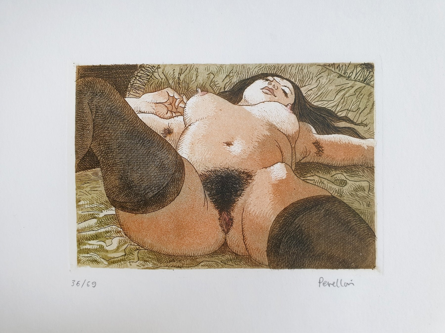 Celedonio Perellón - obra original firmada. - 1990/2005