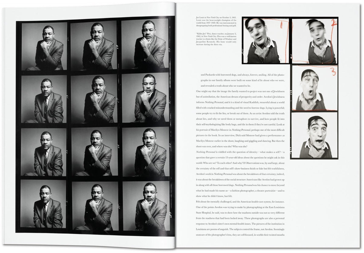 Nothing Personal — Richard Avedon & James Baldwin — TASCHEN — 2017