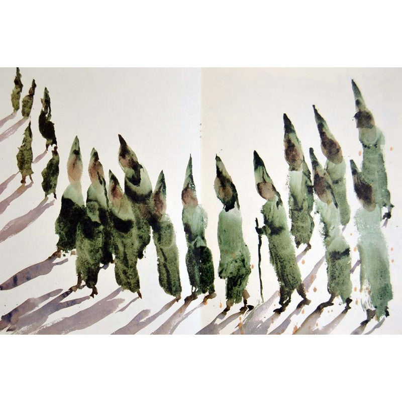 Divina Comedia — Dante Alighieri, illustrated by Miquel Barceló — Infierno / Purgatorio / Paraíso — 2003