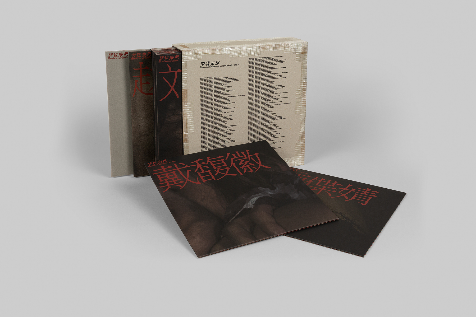 Too Much But Not Enough — Yang Li & Antoine d’Agata, 1st edition, Steidl 2023